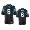 youth johnny hekker panthers black game jersey