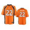 youth kareem jackson broncos orange game jersey