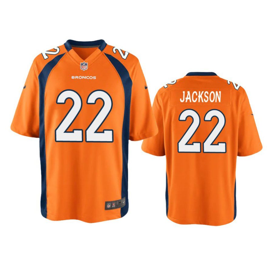 youth kareem jackson broncos orange game jersey