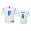 youth kyle van noy chargers white game jersey