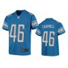youth lions jack campbell game blue jersey