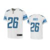 youth lions jahmyr gibbs game white jersey