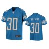 youth lions jamaal williams game blue jersey