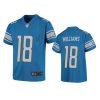 youth lions jameson williams game blue jersey