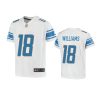 youth lions jameson williams game white jersey
