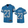 youth lions mike hughes game blue jersey