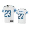 youth lions mike hughes game white jersey