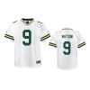 youth packers christian watson game white jersey