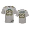 youth packers jaire alexander atmosphere fashion game gray jersey