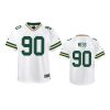 youth packers lukas van ness game white jersey