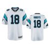 youth panthers andre roberts game white jersey
