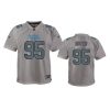 youth panthers derrick brown atmosphere fashion game gray jersey