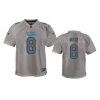 youth panthers jaycee horn atmosphere fashion game gray jersey