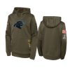 youth panthers olive 2022 salute to service hoodie