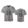 youth panthers sam darnold atmosphere fashion game gray jersey