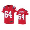 youth patriots andrew stueber game red jersey