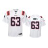 youth patriots chasen hines game white jersey