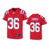 youth patriots kevin harris game red jersey