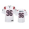 youth patriots sam roberts game white jersey