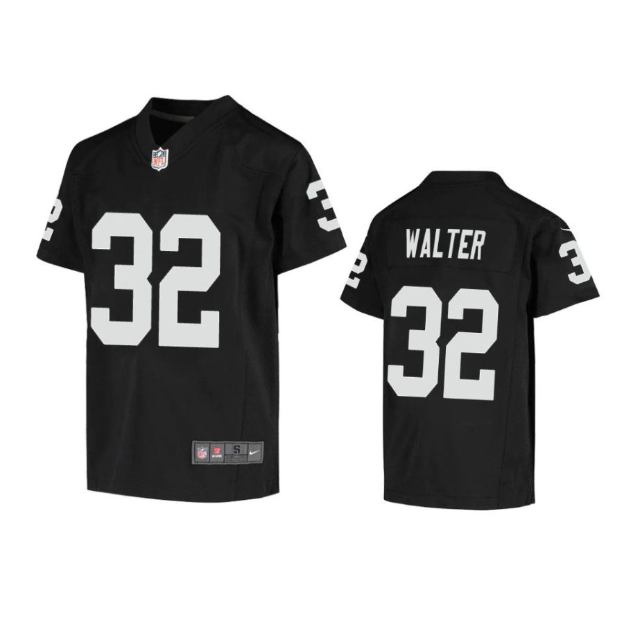 youth raiders austin walter game black jersey