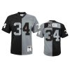 youth raiders bo jackson black silver split legacy replica jersey