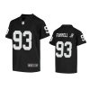 youth raiders neil farrell jr. game black jersey