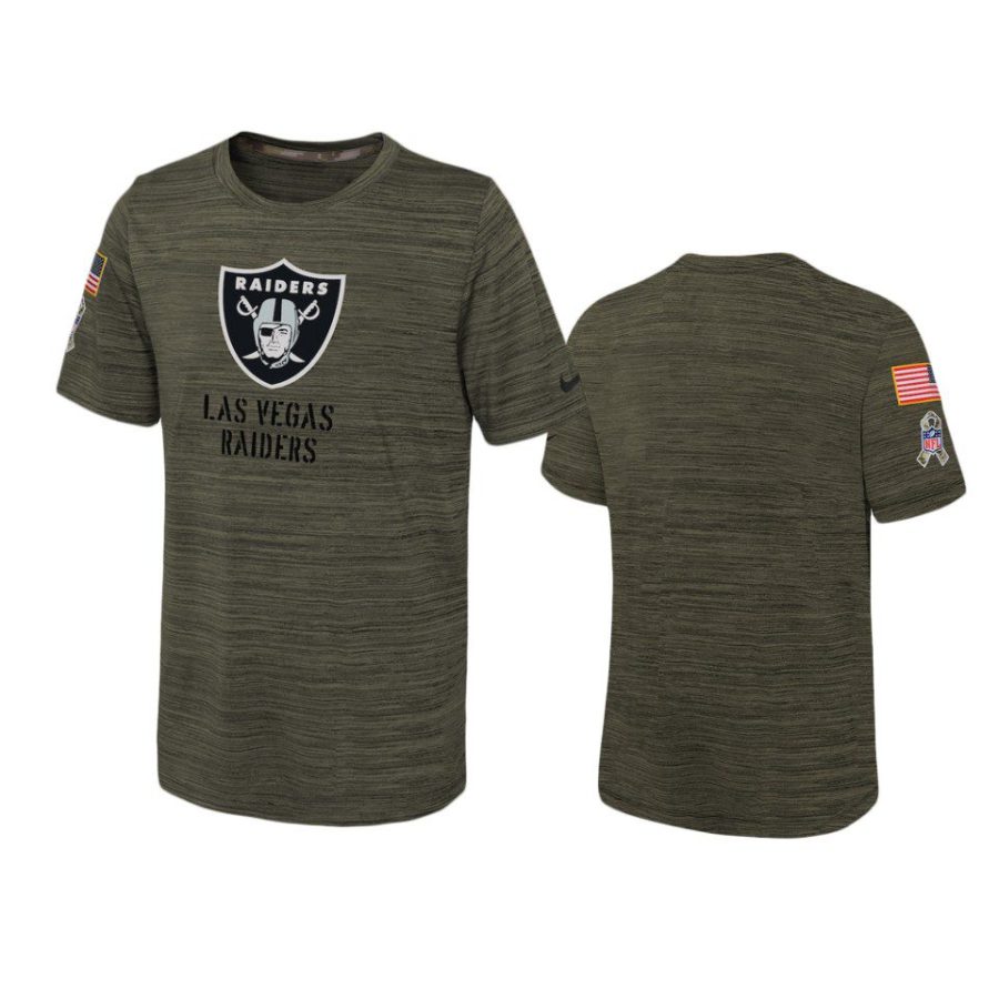 youth raiders olive velocity 2022 salute to service jersey