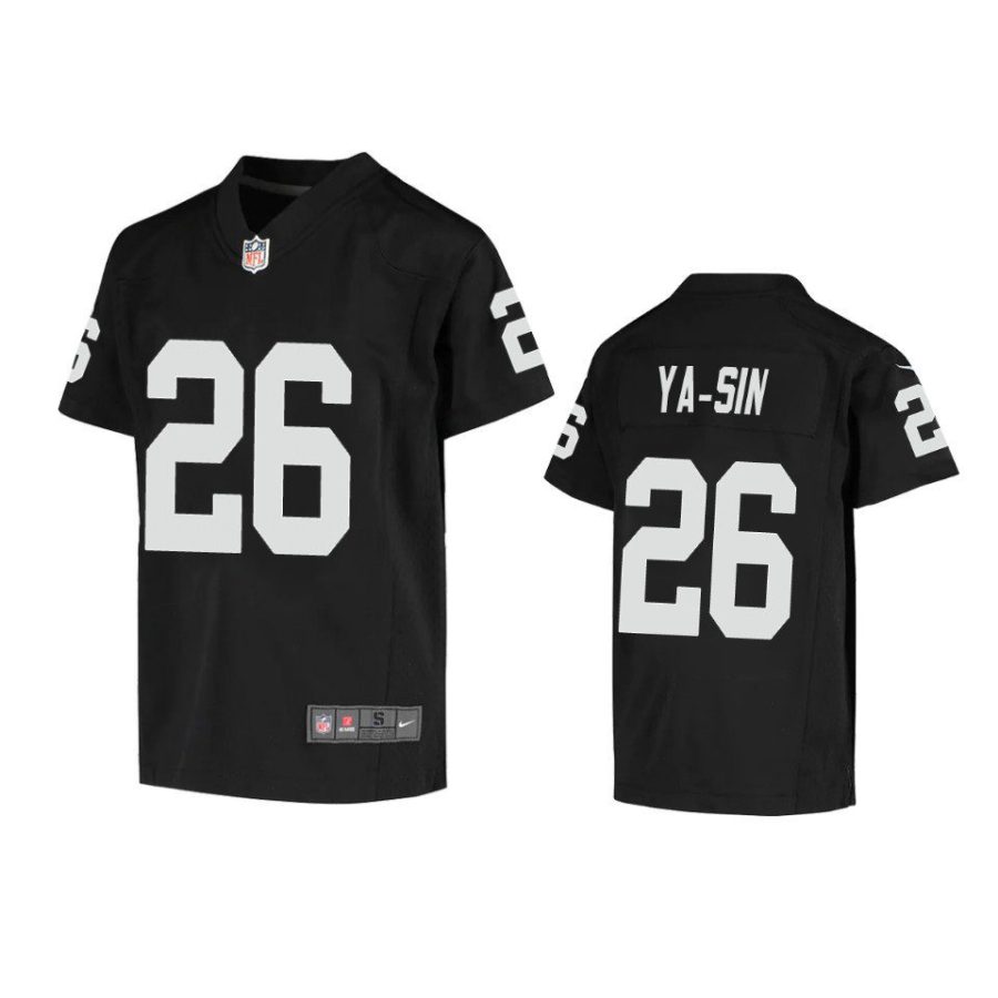 youth raiders rock ya sin game black jersey