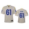 youth rams a.j. arcuri game bone jersey