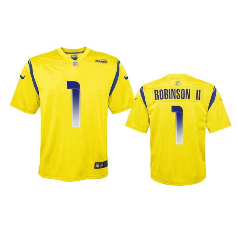 youth rams allen robinson ii gold inverted legend jersey