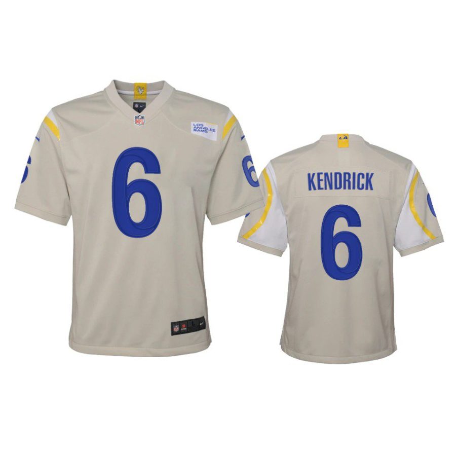 youth rams derion kendrick game bone jersey