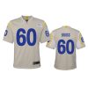 youth rams logan bruss game bone jersey