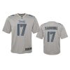 youth ryan tannehill titans gray atmosphere fashion game jersey