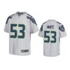 youth seahawks boye mafe game gray jersey