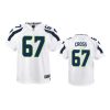 youth seahawks charles cross game white jersey