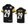 youth steelers levi wallace game black jersey 0a