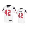 youth texans jalen pitre game white jersey