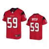 youth texans kenyon green game red jersey