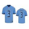 youth titans caleb farley game light blue jersey