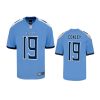youth titans chris conley game light blue jersey