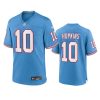 youth titans deandre hopkins oilers throwback game light blue jersey