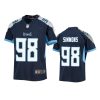 youth titans jeffery simmons game navy jersey