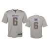 youth vikings lewis cine atmosphere fashion game gray jersey