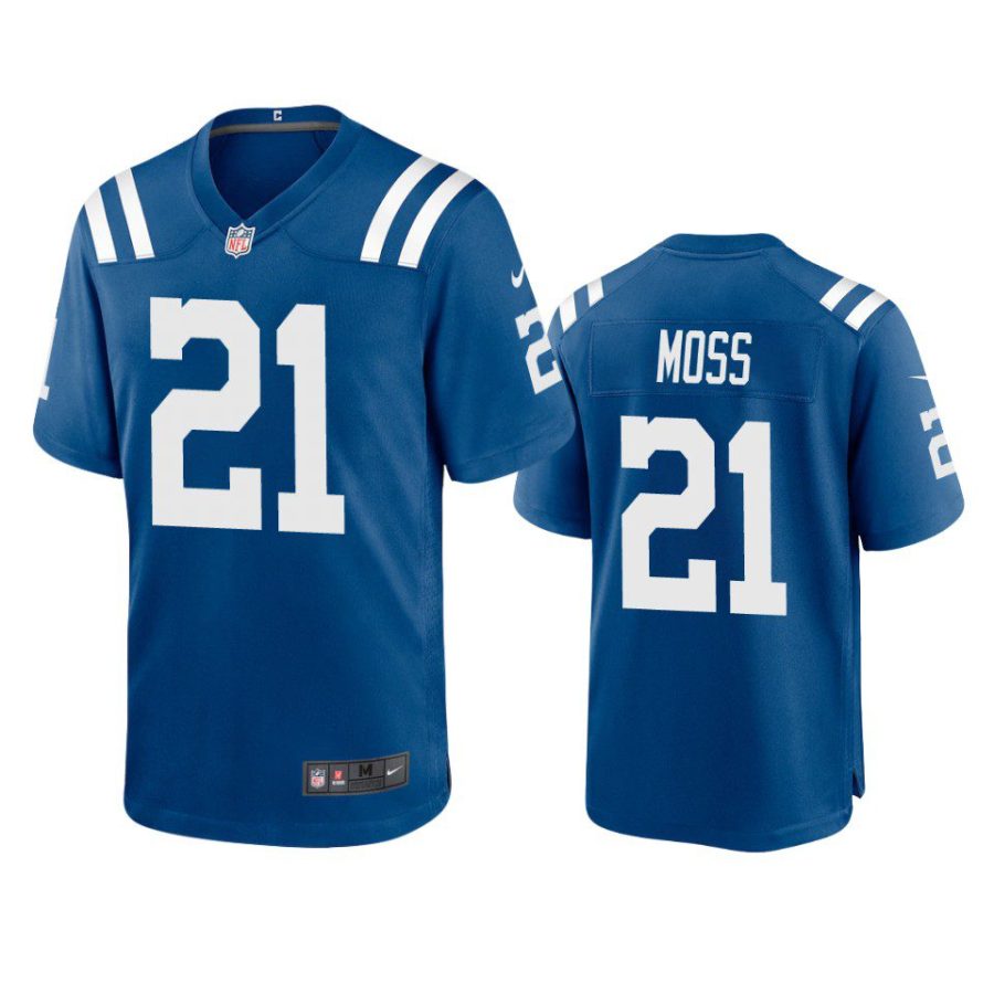 zack moss colts royal game jersey