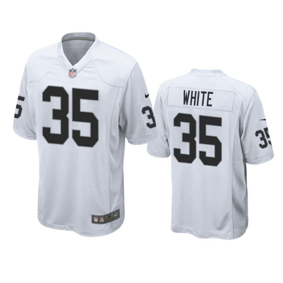 zamir white raiders white game jersey