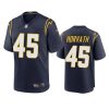 zander horvath chargers navy alternate game jersey
