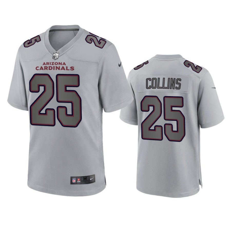 zaven collins cardinals atmosphere fashion game gray jersey