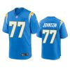 zion johnson chargers powder blue game jersey