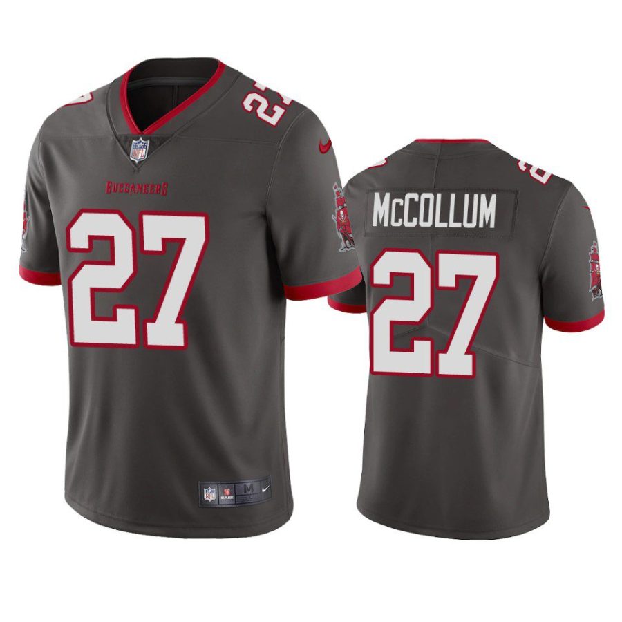 zyon mccollum buccaneers pewter vapor jersey