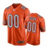 00 orange custom jersey